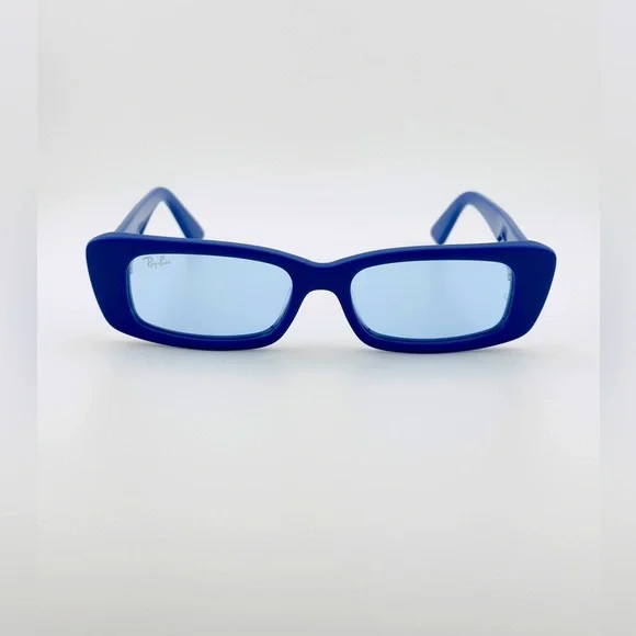 Ray-Ban Sunglasses RB4425 Teru Bio Based Polished Electric Blue Light blue Lens - Picture 7 of 14